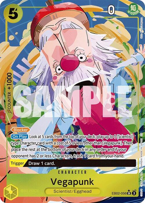 Vegapunk Card Front