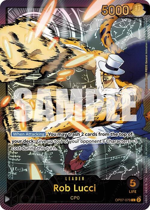 Rob Lucci Card Front