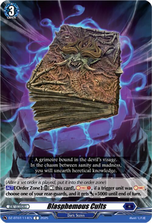 Blasphemous Cults Card Front