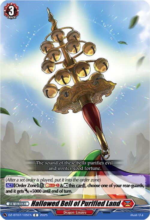 Hallowed Bell of Purified Land Card Front