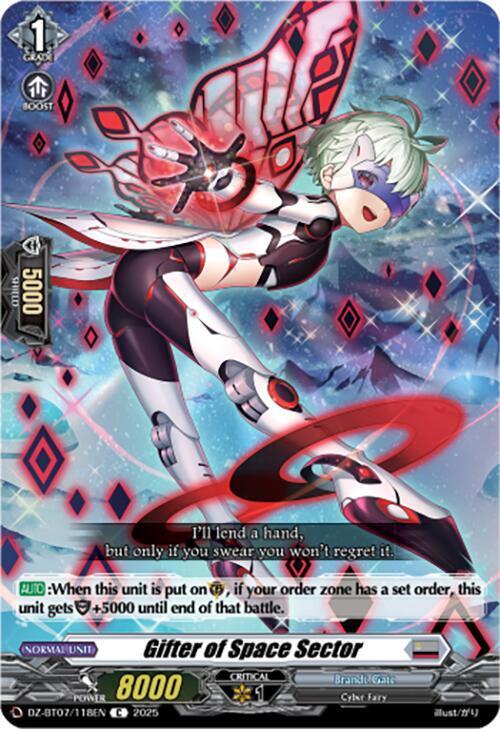 Gifter of Space Sector Card Front