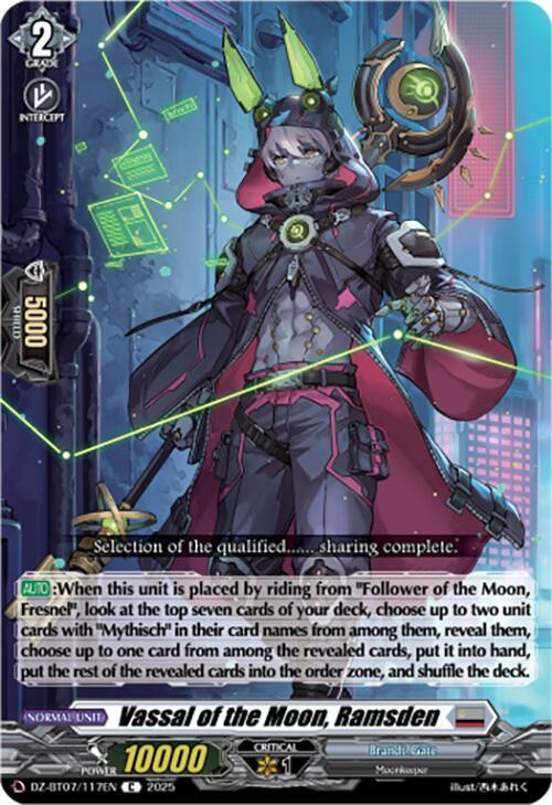 Vassal of the Moon, Ramsden Card Front