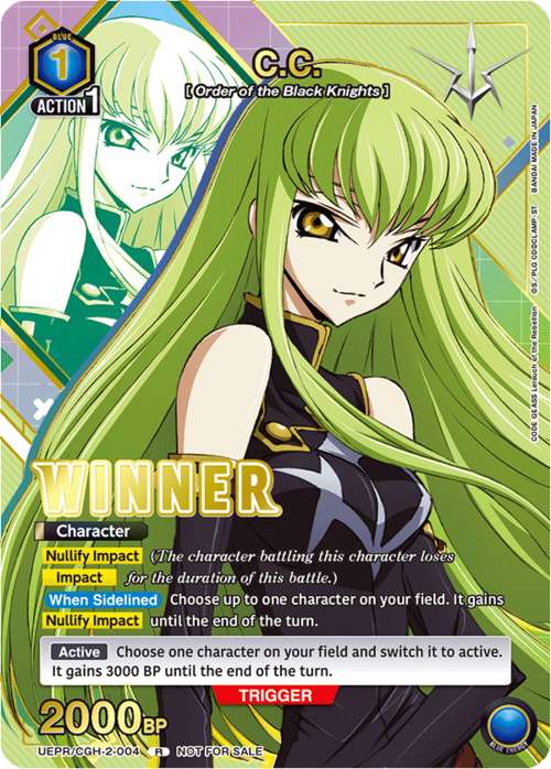 C.C. Card Front