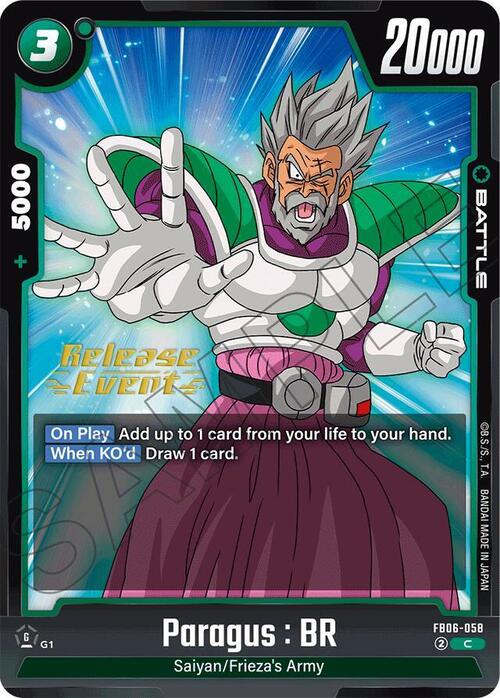 Paragus : BR Card Front