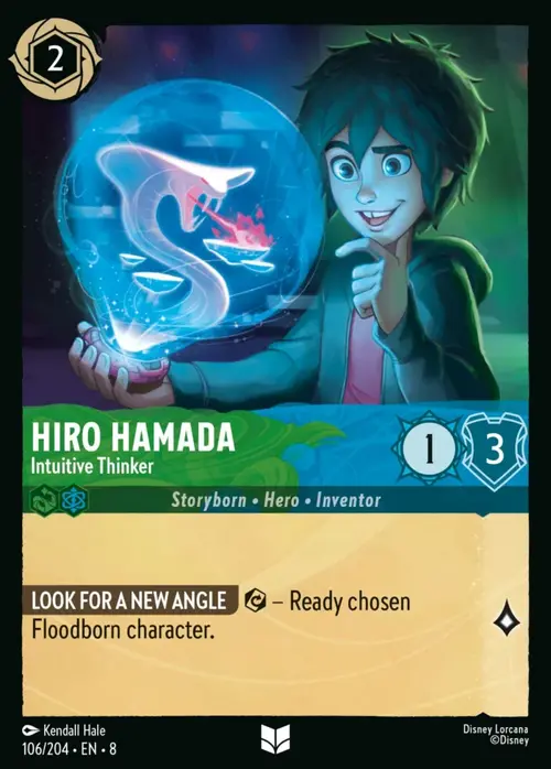 Hiro Hamada - Intuitive Thinker Card Front