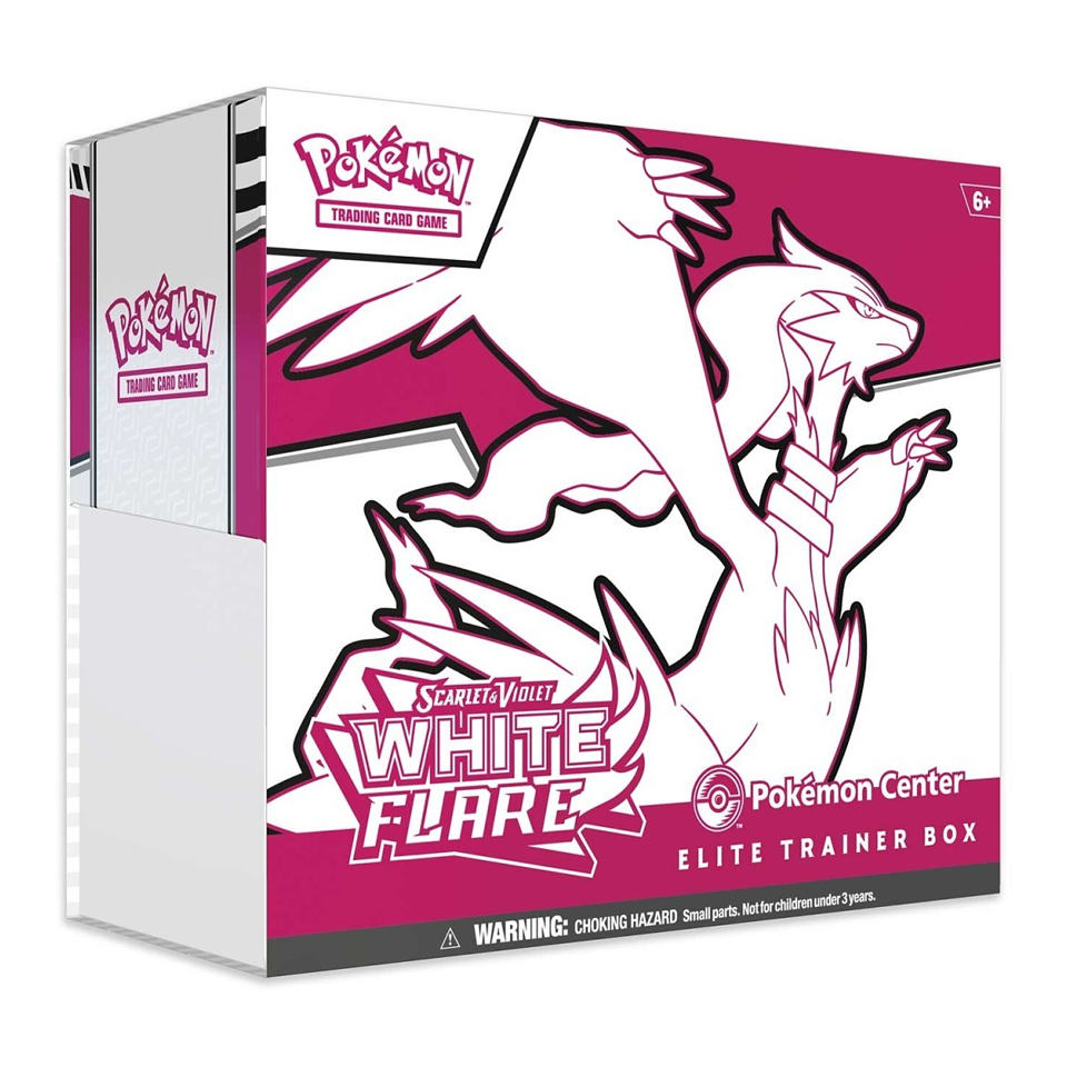 White Flare: Pokémon Center Elite Trainer Box