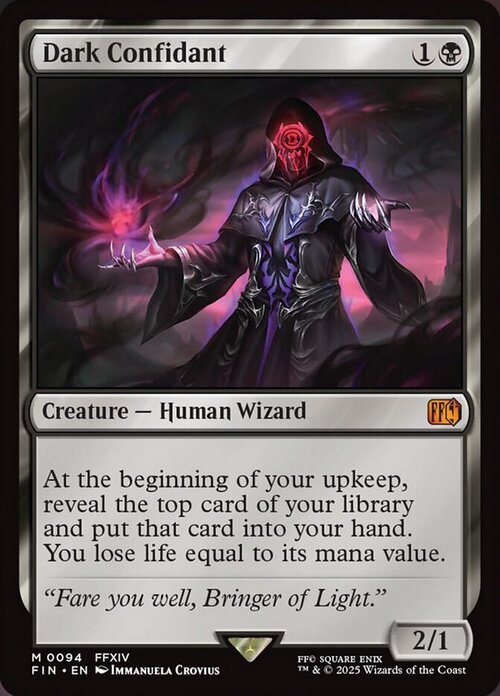 Dark Confidant Card Front