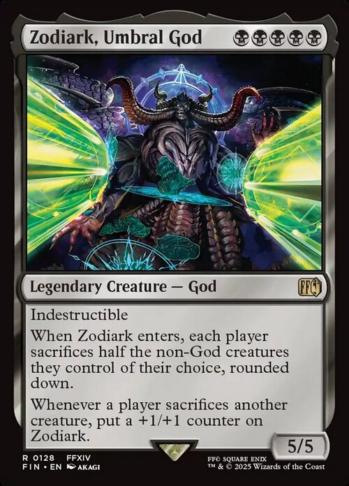 Zodiark, Umbral God Card Front