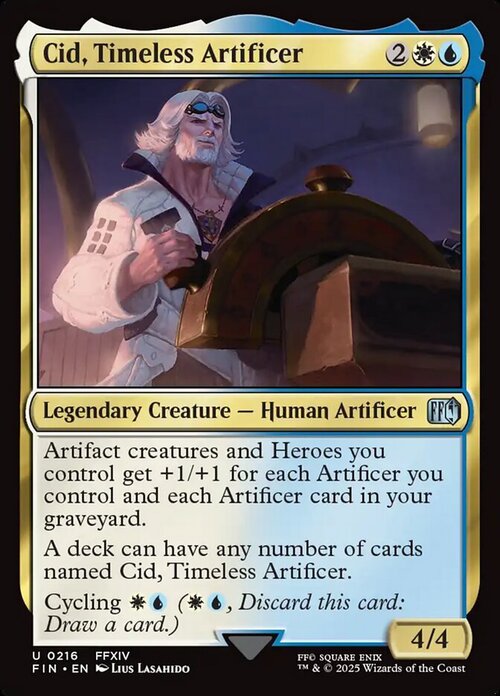 Cid, Timeless Card Front