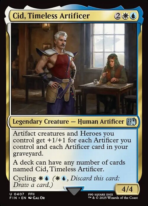 Cid, Timeless Artificer Card Front
