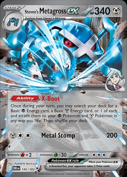 Steven's Metagross ex Card Front