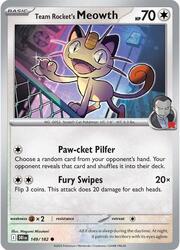 Meowth del Team Rocket