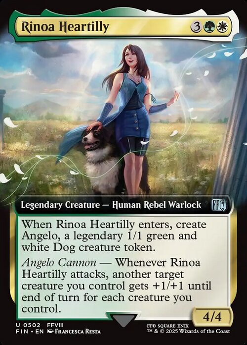 Rinoa Heartilly Card Front