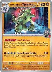 Tyranitar del Team Rocket