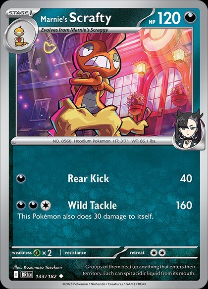 Marnie's Scrafty Card Front
