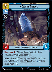 Darth Sidious - The Phantom Menace