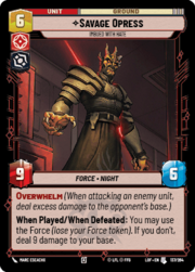 Savage Opress - Imbued With Hate