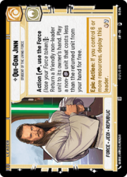 Qui-Gon Jinn - Student of the Living Force