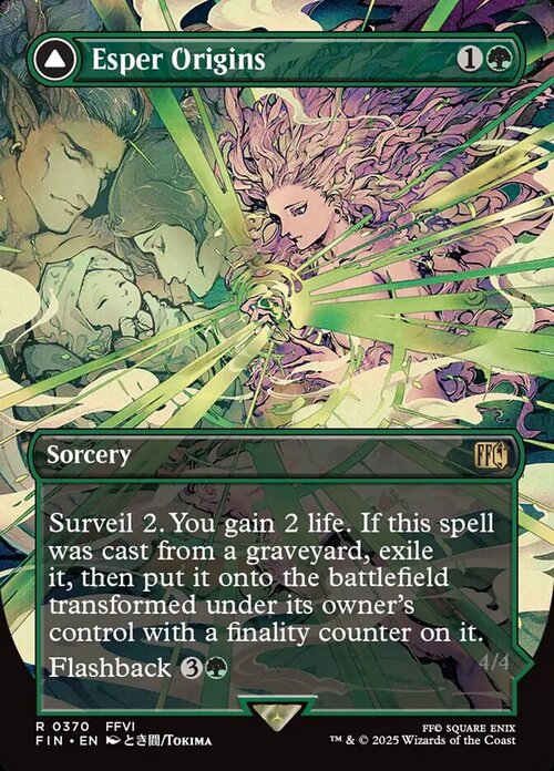Esper Origins // Summon: Esper Maduin Card Front