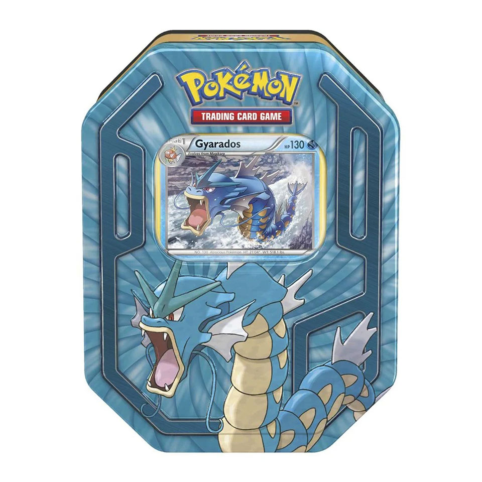 Lata Pokémon Champions Tins: Gyarados
