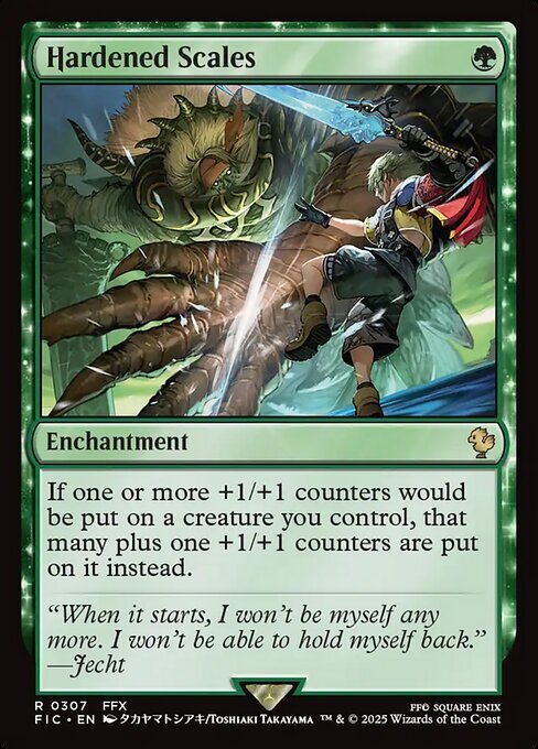 Hardened Scales Card Front