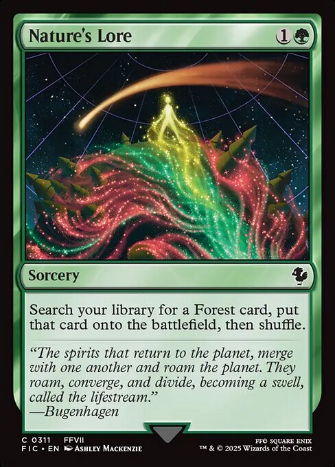 Nature's Lore Card Front