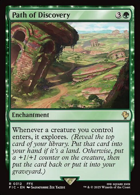 Path of Discovery Card Front