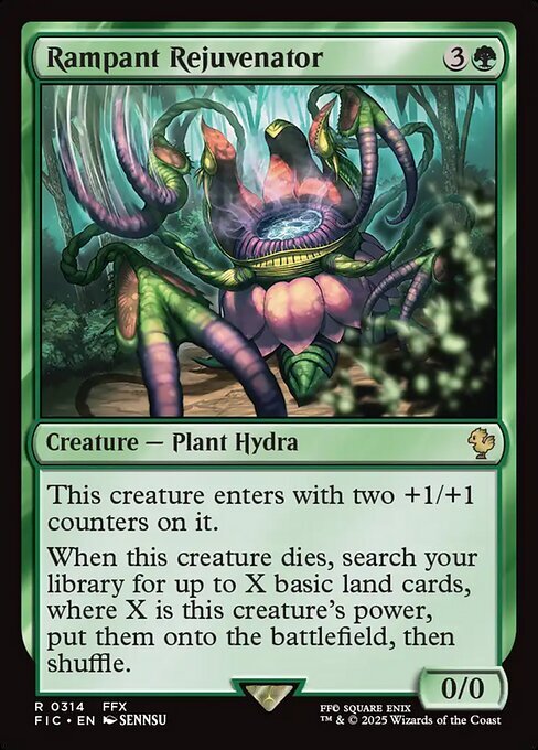 Rampant Rejuvenator Card Front