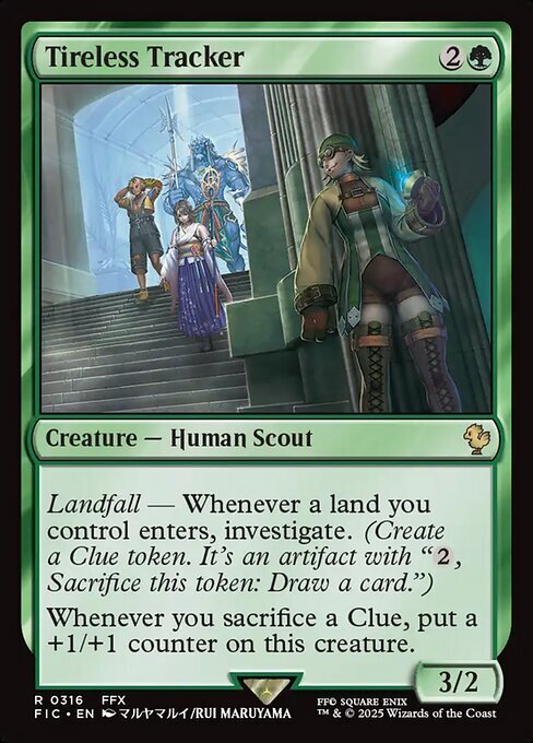 Tireless Tracker Card Front