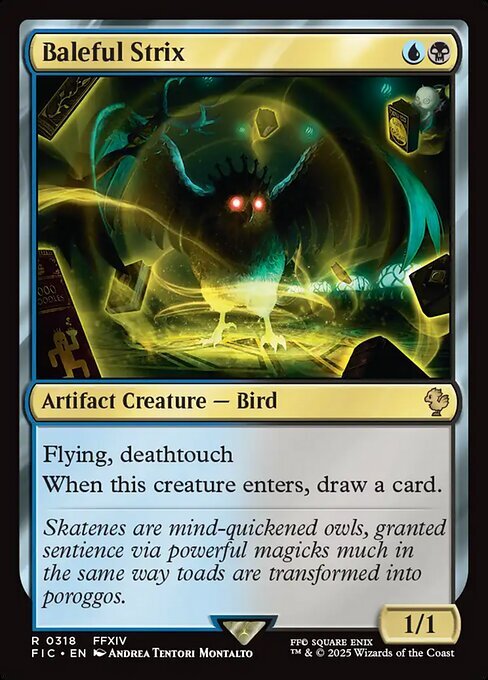 Baleful Strix Card Front
