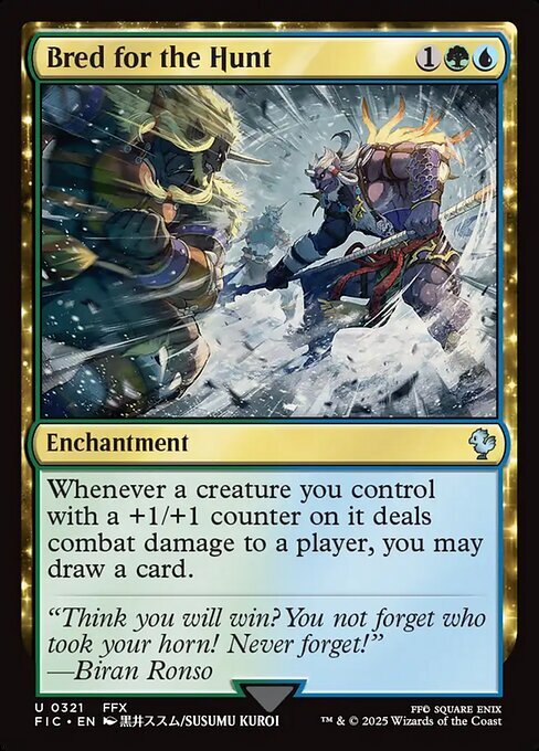 Bred for the Hunt Card Front