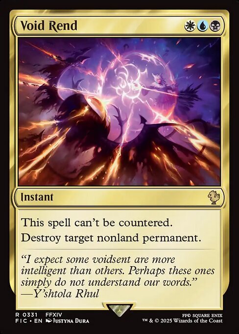 Void Rend Card Front