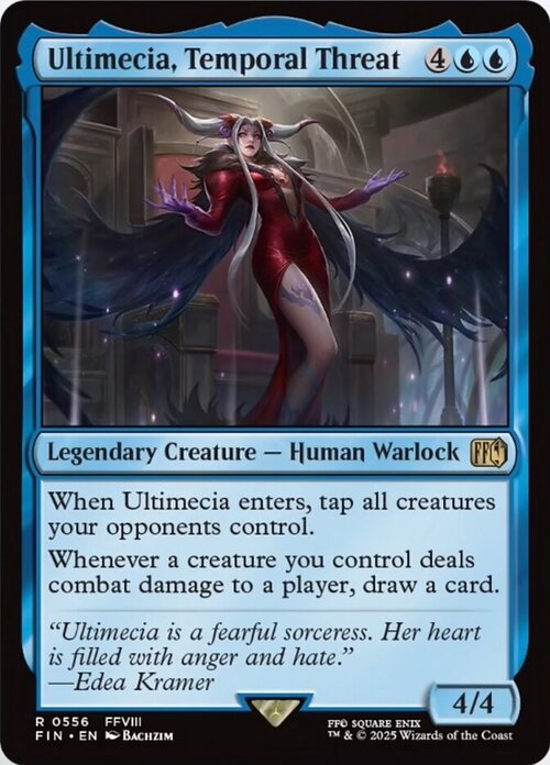 Ultimecia, Temporal Threat Card Front