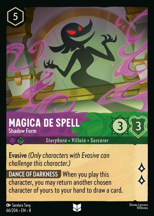 Magica De Spell - In Shadow Form Card Front