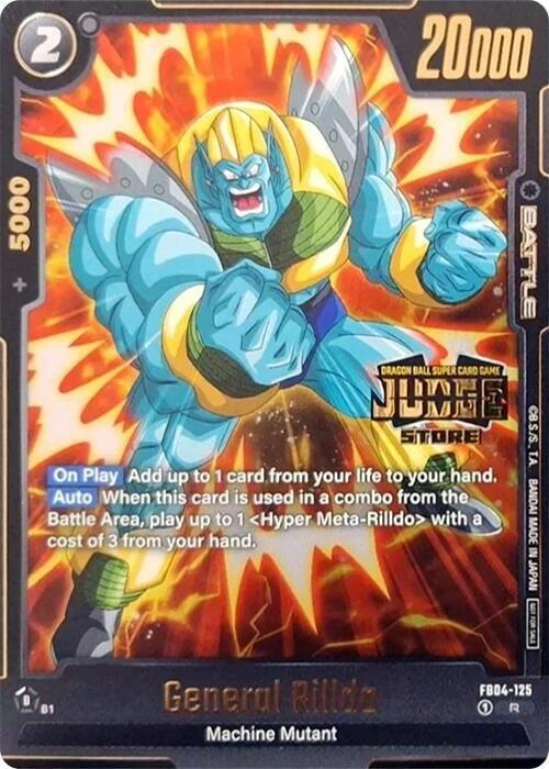 General Rilldo Card Front