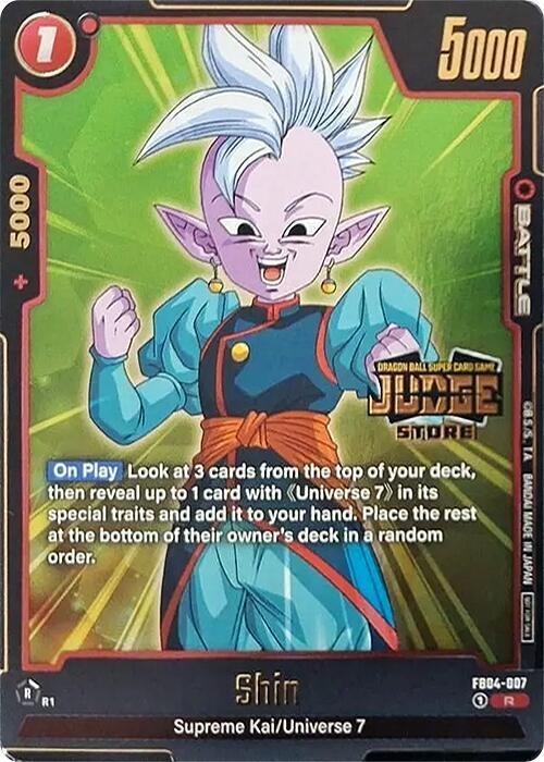 Shin Card Front