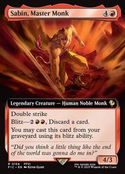 Sabin, Master Monk