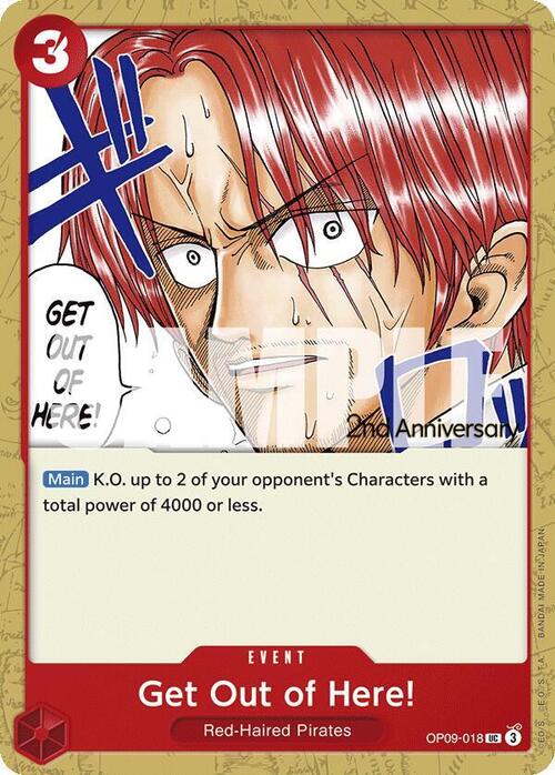 Get Out of Here! Card Front