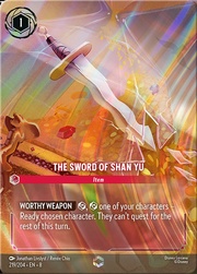 The Sword of Shan Yu