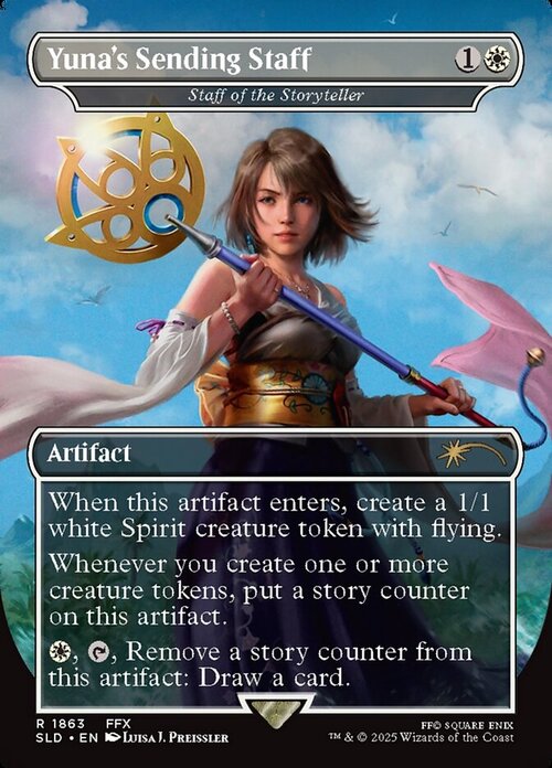 Prismatic Ending Card Front