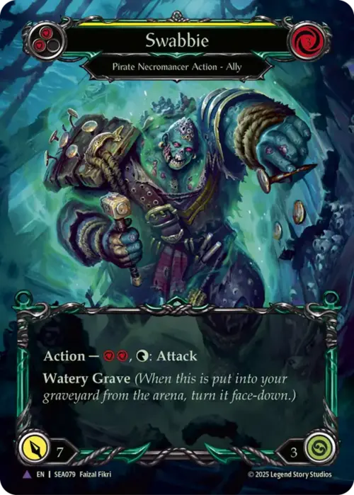 Swabbie Card Front