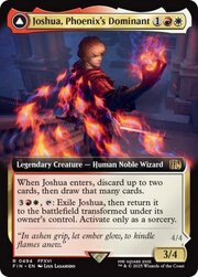 Joshua, Phoenix's Dominant // Phoenix, Warden of Fire