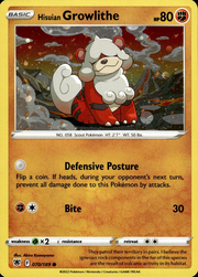 Growlithe de Hisui