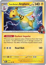 Ampharos del Team Rocket