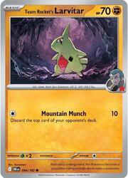 Larvitar del Team Rocket