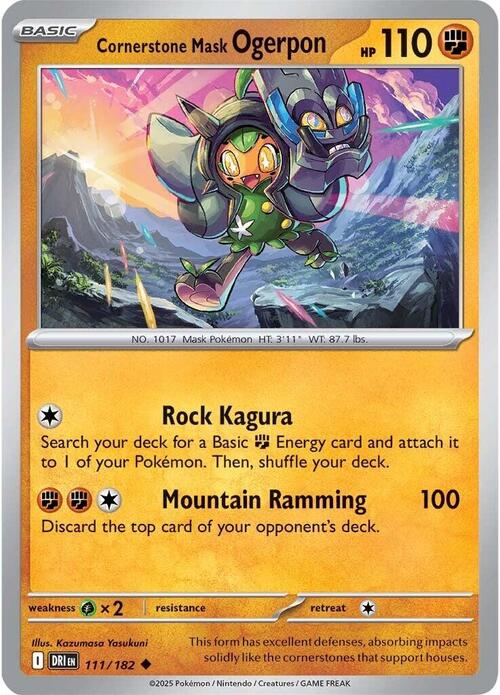 Cornerstone Mask Ogerpon Card Front
