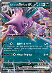 Nidoking ex del Team Rocket