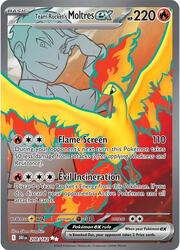 Moltres ex del Team Rocket