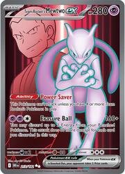 Mewtwo ex del Team Rocket