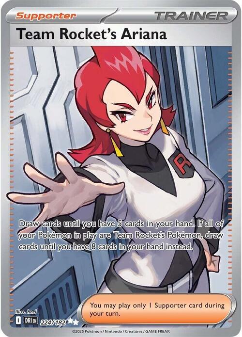 Team Rocket's Ariana Frente
